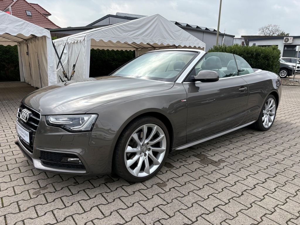 Audi A5 2.0 TDI Cabrio S line Leder+Kopfhzg.+Xenon