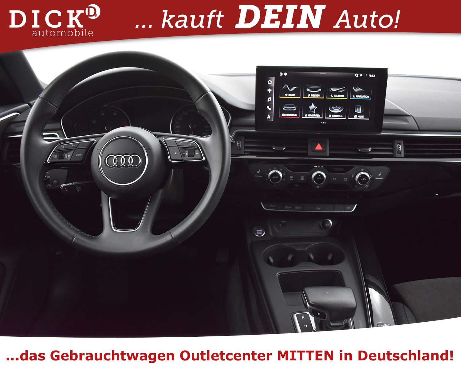 AUDI A4 Av 40d S-Tr Advan S LINE 18"+KAM+LED+MASS+KEY - Image 15