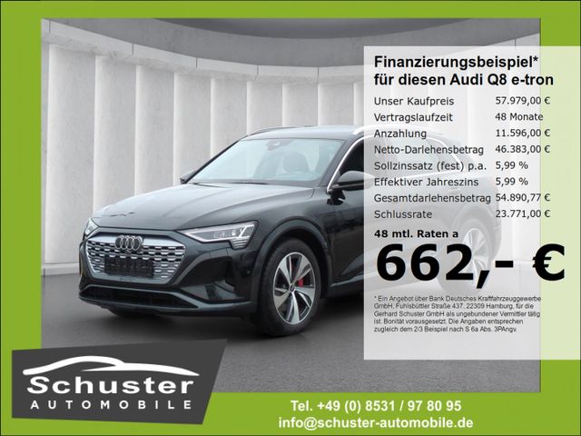 Audi Q8 e-tron 55 quattro*MatrixLED pACC Luftfed Navi