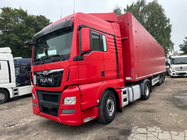 MAN TGX 18.460 mit  schub und kipp  anschloss