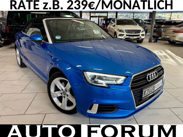 Audi A3 1.5 TFSI *RATE 239,-€  AUT LEDER  NAVI Cabrio