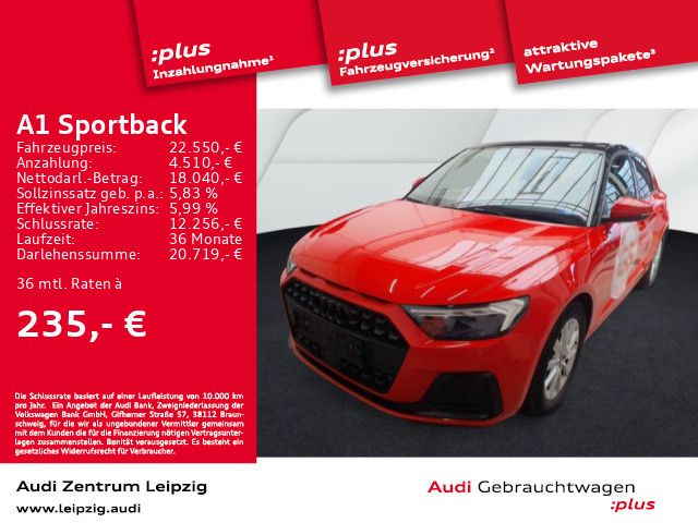 Audi A1 Sportback 30 TFSI advanced S-tronic *LED*