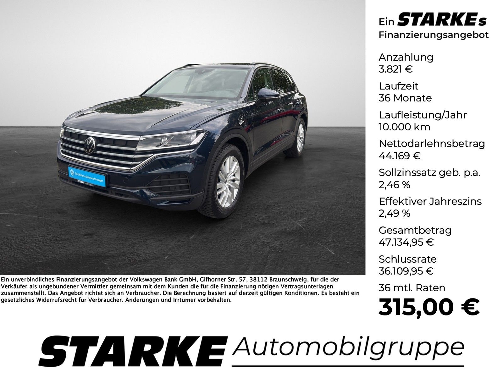 Volkswagen Touareg 3.0 TDI 4M  AHK Navi LED Leder Kamera PD