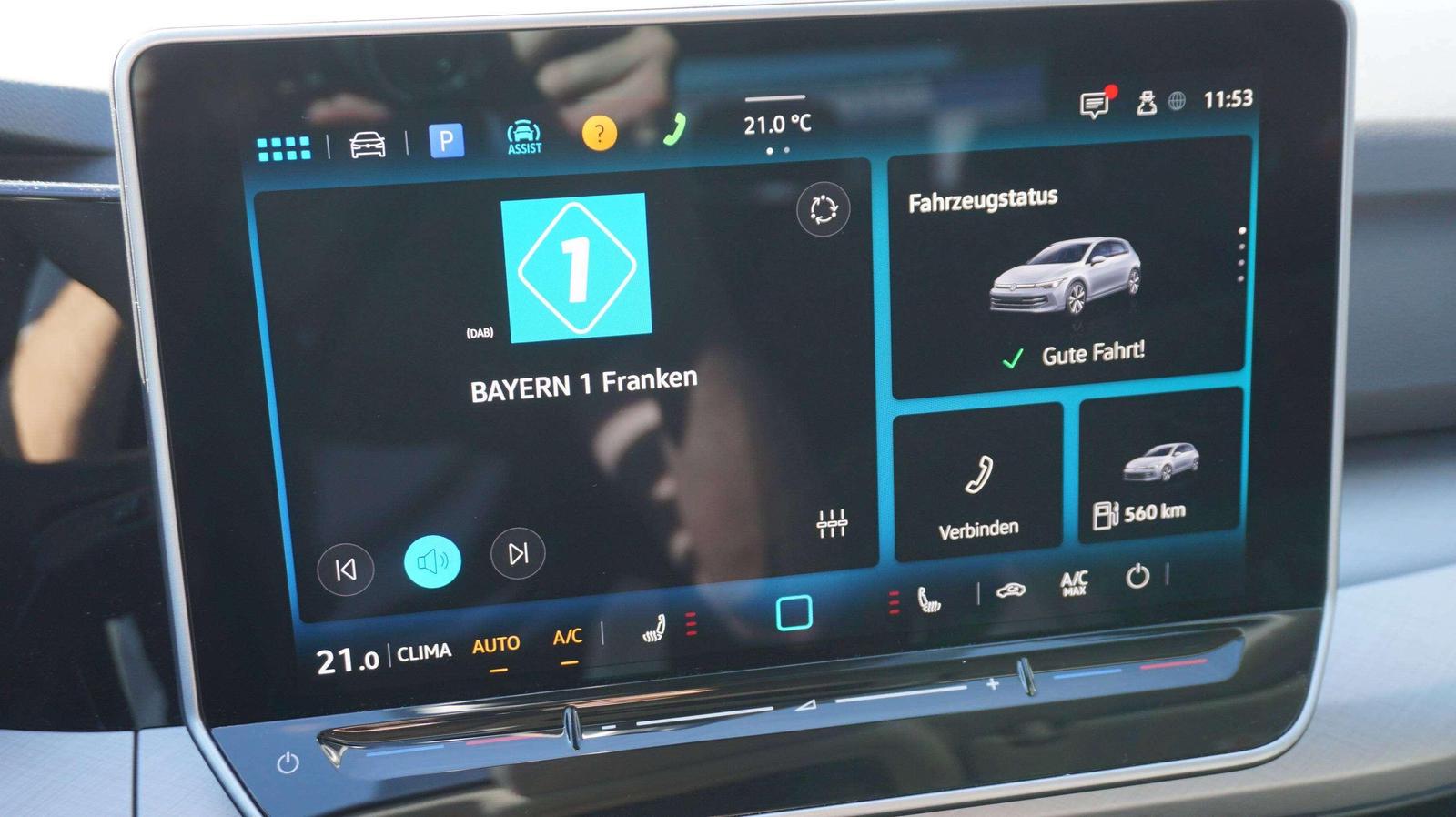 Volkswagen Golf 1.5 eTSI OPF DSG Life Sitzheizung, миниатюра 19