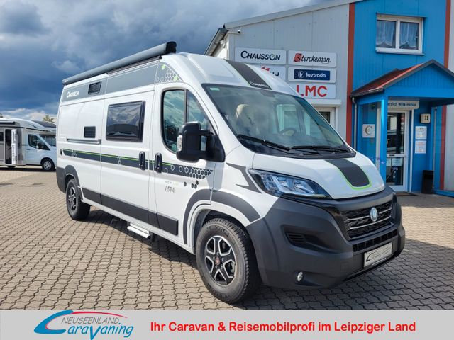 Neuseenland Caravaning Fahrzeugverkauf CHAUSSON V594 Sport Line *9G Automatik*Markise*Solar*RFK