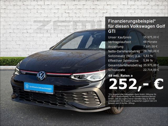 Volkswagen Golf GTI VIII 2.0 TSI DSG Clubsport Navi digital