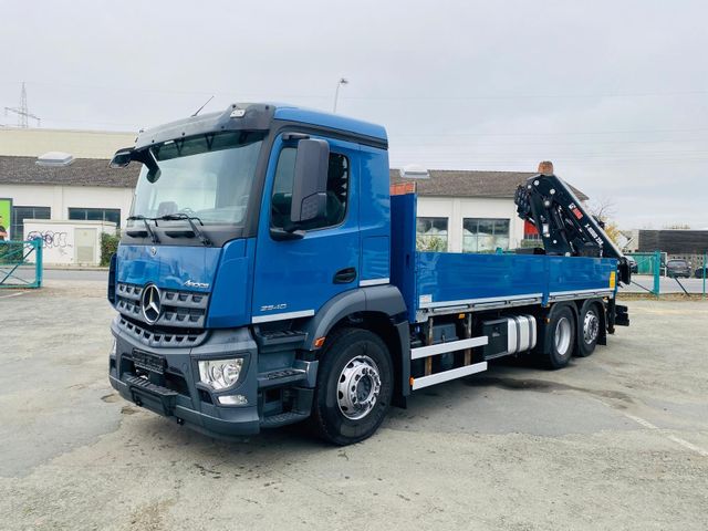 Mercedes-Benz Arocs 2540 mit HIAB X-HIDUO 258 EP-5 Ladekran