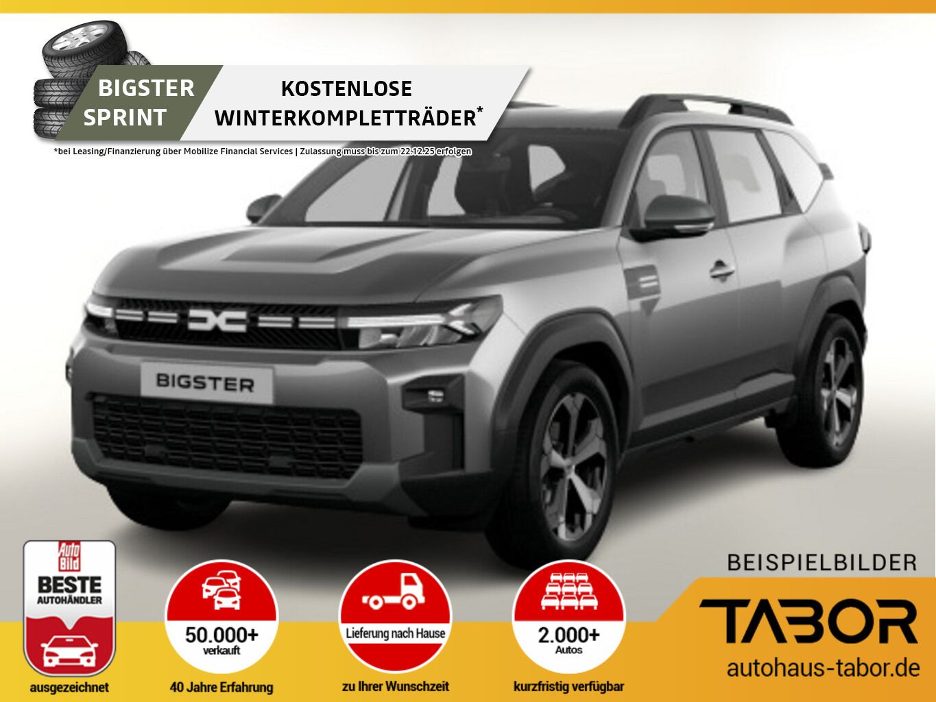 Dacia Bigster Journey TCe 140 el Heckkl Kam PDC vo/hi