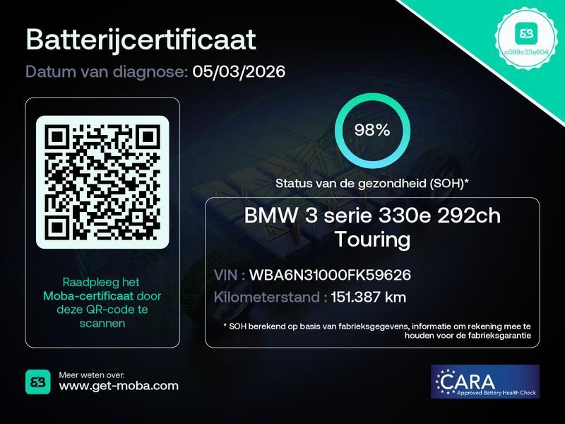 BMW 330 3-serie Touring Aut. 330e High Exe. M-Sport imagem 3