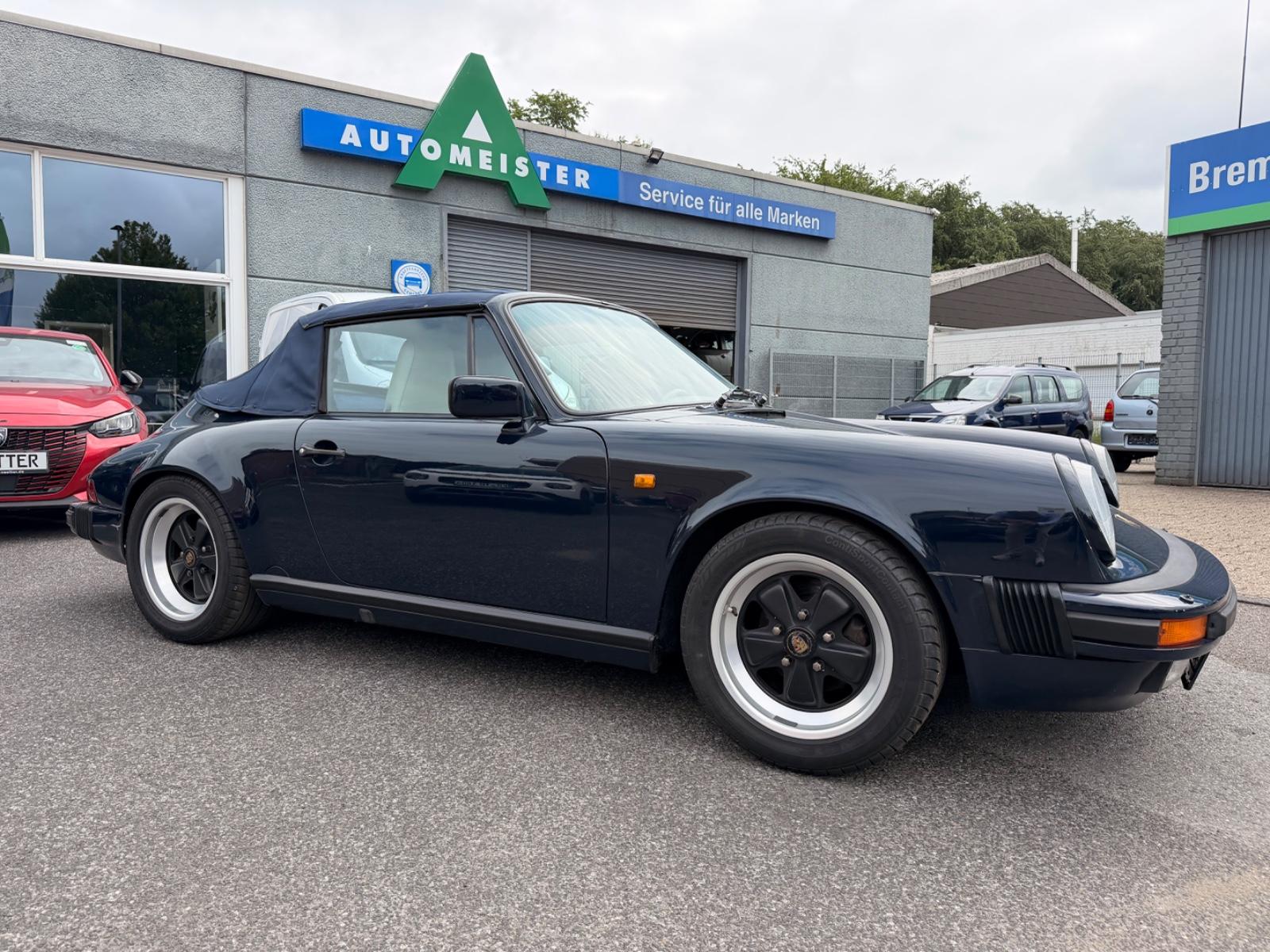 Porsche 911 3.2 Carerra Cabrio Deutsch / Motor revidiert