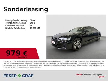 Audi Leasingangebot: Audi A8 Lang S line 50 TDI Pano Matrix Stdhz. B&O Adv