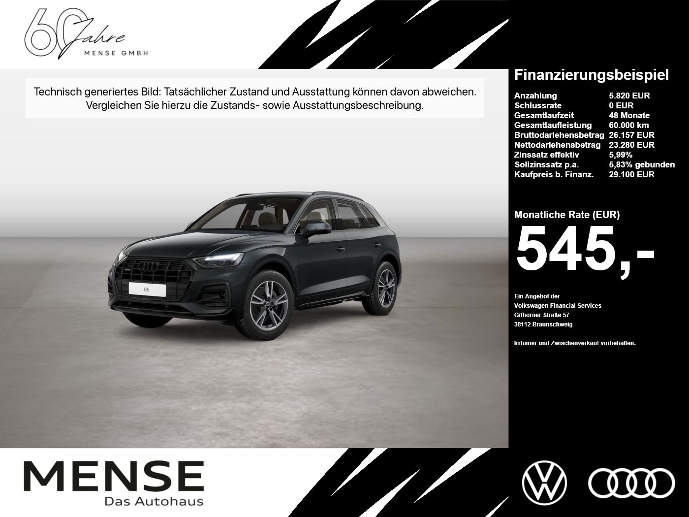 Audi Q5 40 TDI quattro S tronic Advanced AHK ACC LED