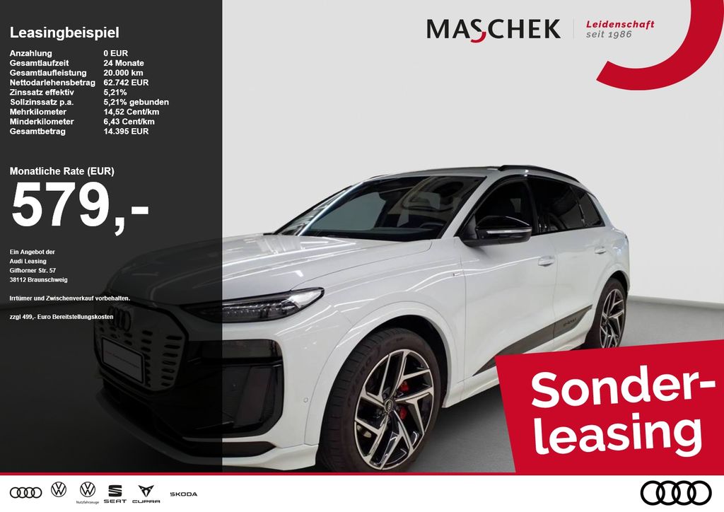 Audi Q6 e-tron S line UPE99 0.25% Matrix B&O Sportsit