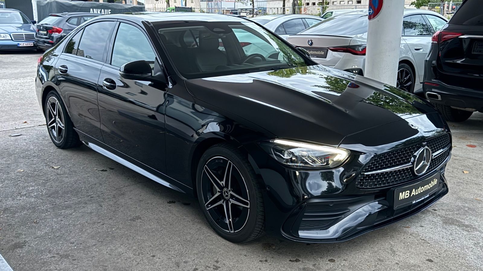Mercedes-Benz C 200 AMG AMB SCHIEBE RFK TEMP AHK LED KEYLESS foto 3