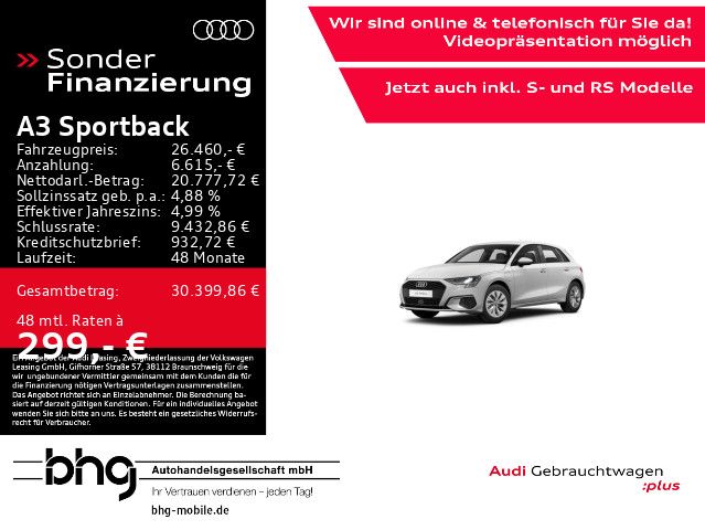 Audi A3 Sportback 40 TFSI e S tronic imagem 2