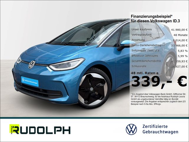 VW ID.3 Pro S HUD LED Navi ACC SHZ Fernlichtass. Rü