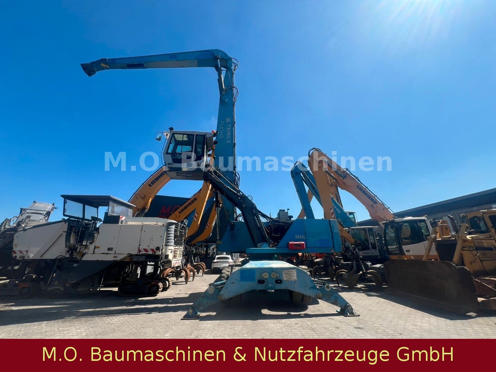 Fahrzeugabbildung Fuchs MHL 360 /Verstellbare Kabine/Magnetanlage/
