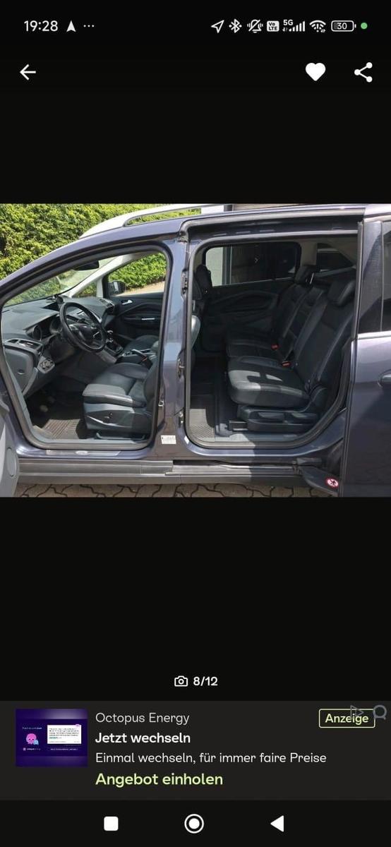 Ford Grand C-MAX 2013 — engine 163 HP (120kW)