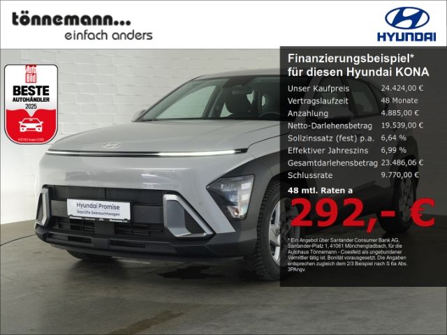 KONA T-GDI SELECT DCT+NAVI+RÜCKFAHRKAMERA+VOLL L