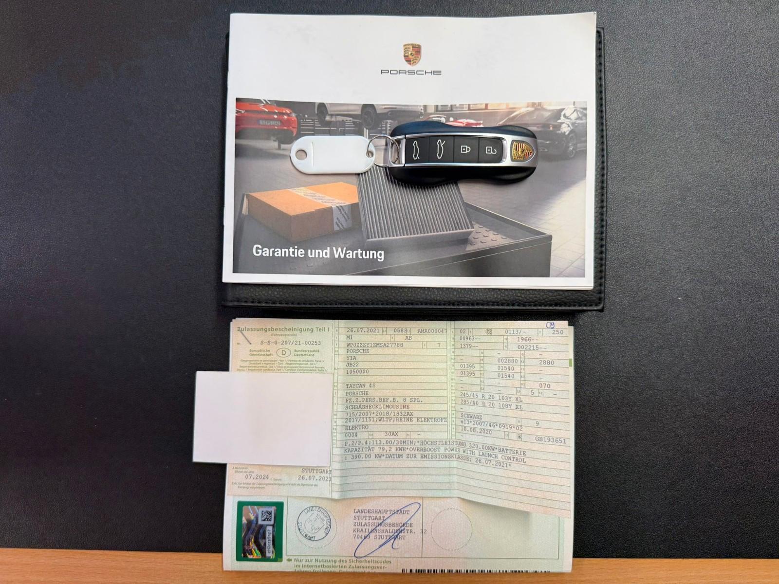 Porsche Taycan 4 S 360° Tageszulassung Neue TUV!