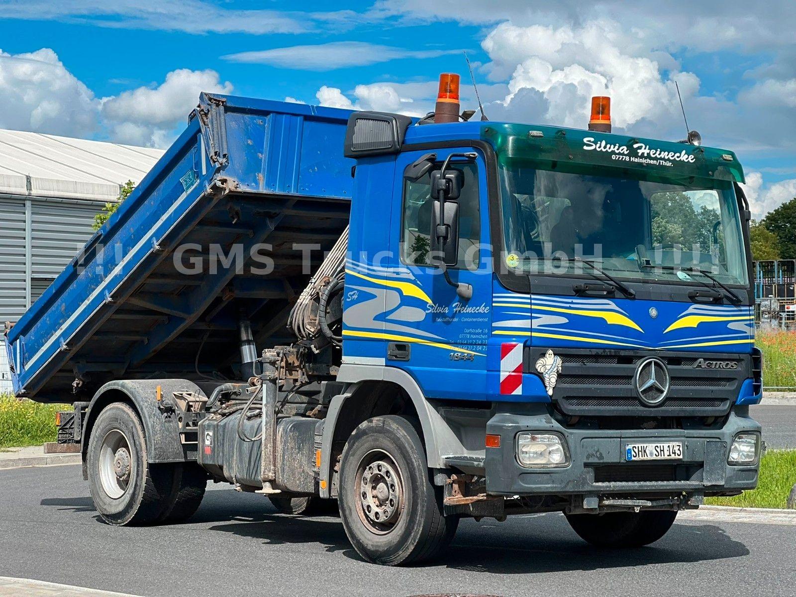 Mercedes-Benz Actros 1844 / EPS / Meiller / Kran mit FUNK