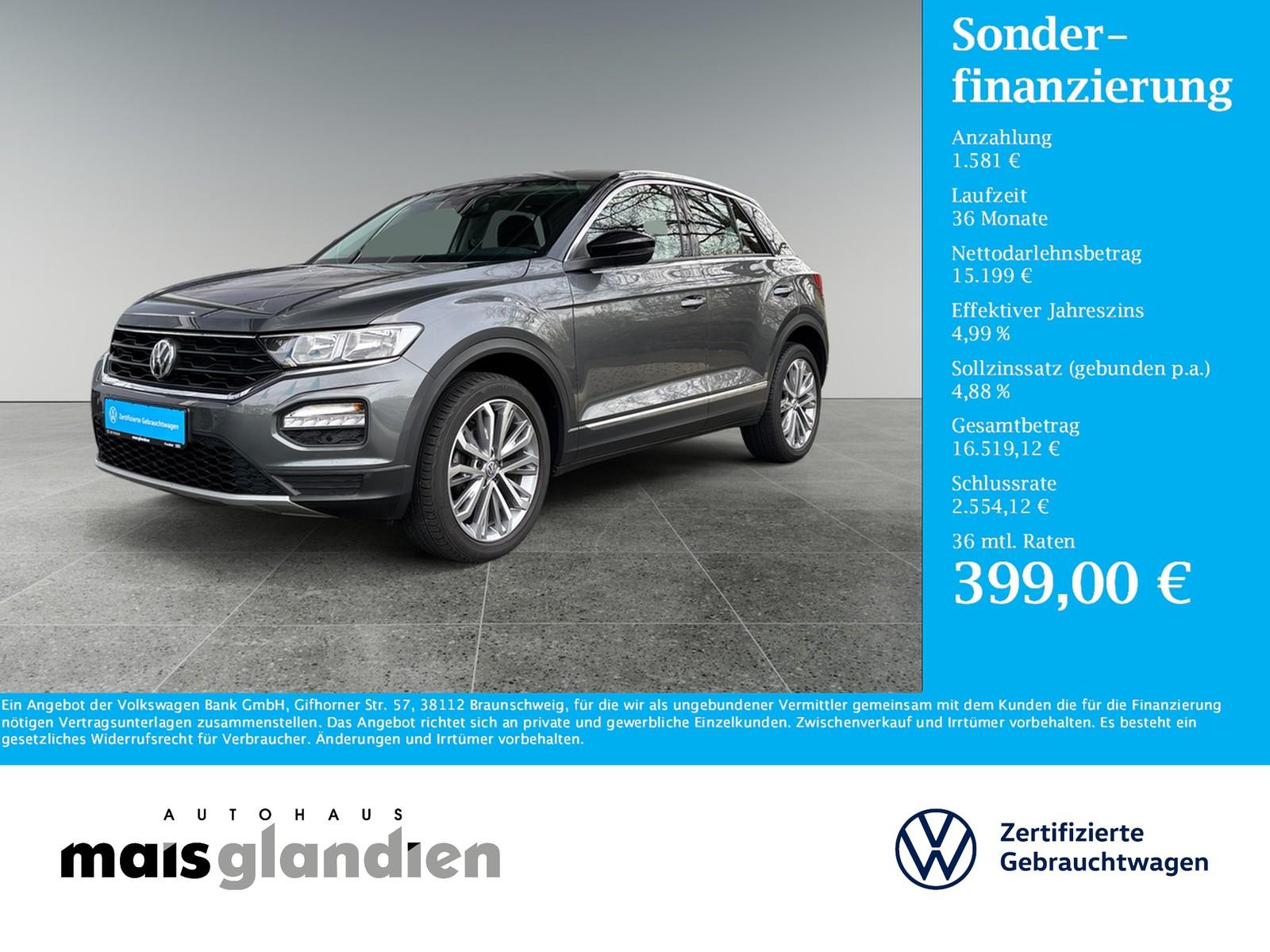 Volkswagen T-Roc 1.0 TSI Style App EPH+ SHZ