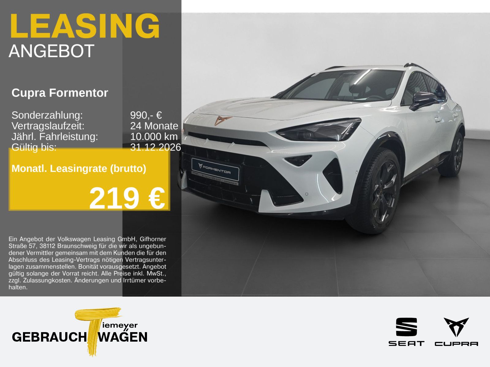 Cupra Formentor 2.0 TDI MATRIX SUPERSPORT 360° NAVI