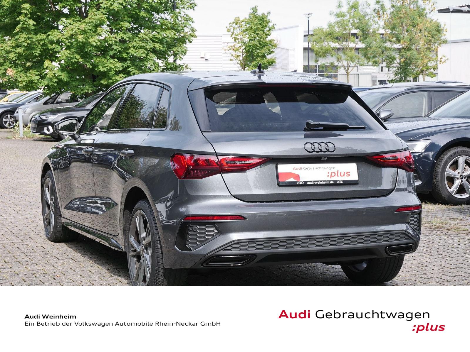 Audi A3 45 TFSI Black Paket S-Line Head Up LED S-tron, миниатюра 9