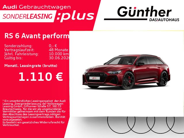 Audi RS6 Avant PERFORMANCE+WINTERRÄD+AHK+STANDHEIZUNG