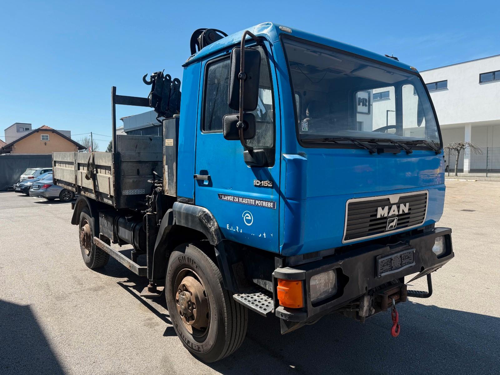 MAN 10.153 4x4 ALLRAD PRITSCHE MIT KRAN