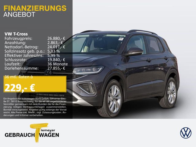 Volkswagen T-Cross 1.0 TSI DSG LIFE MATRIX LM17 SITZHZ KAME