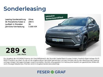 Hyundai Leasingangebot: Hyundai Kona TREND NAVI LED CAM SHZ LHZ WÄRMEPUMPE
