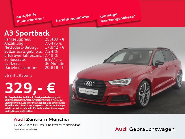 Audi A3 Sportback 35 TFSI S tronic S line Competition