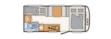 Dethleffs Aero 490 QSK ++ Duo Control/Fyn  - Dethleffs Wohnwagen 490