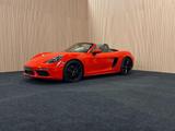 Porsche Boxster 718 Boxster PDK|  ORGINEEL ZWART/ RODE W - Porsche Boxster: R