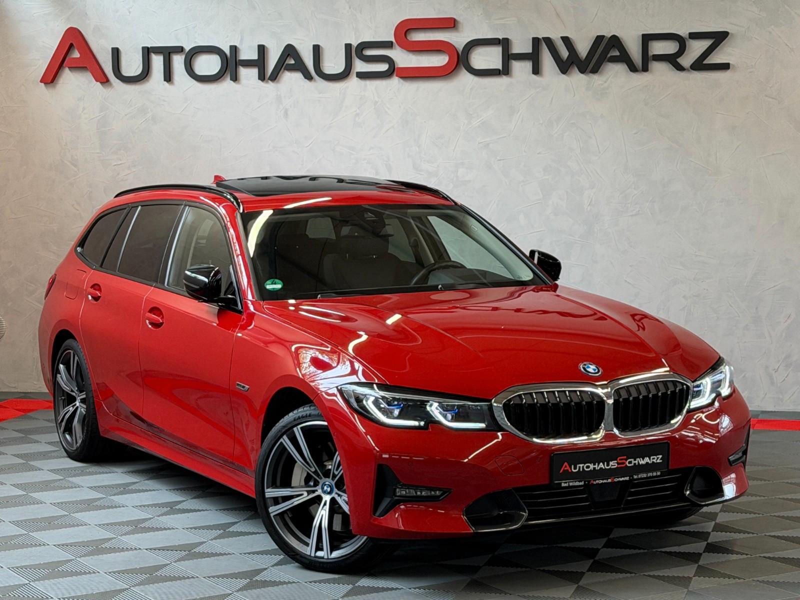 BMW 330e M-Paket Pano VirtCock HuD Matrix ACC Voll