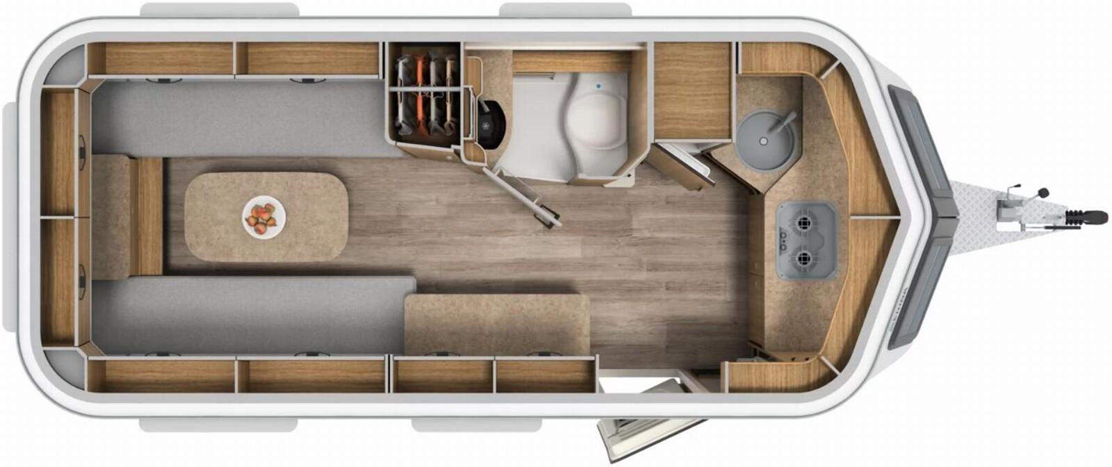 HYMER / ERIBA / HYMERCAR Eriba Touring 620 *Mover*Harbour-Blue*Markise*De