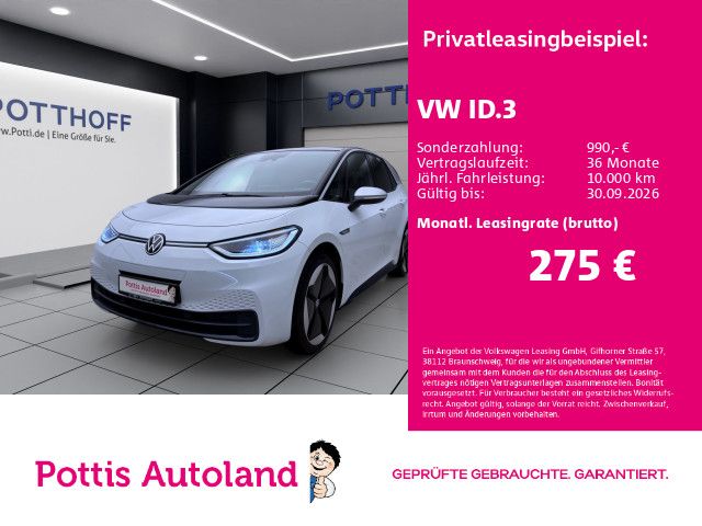Volkswagen ID.3 PRO PERFORMANCE 1ST MAX PANO NAVI KAMERA MA
