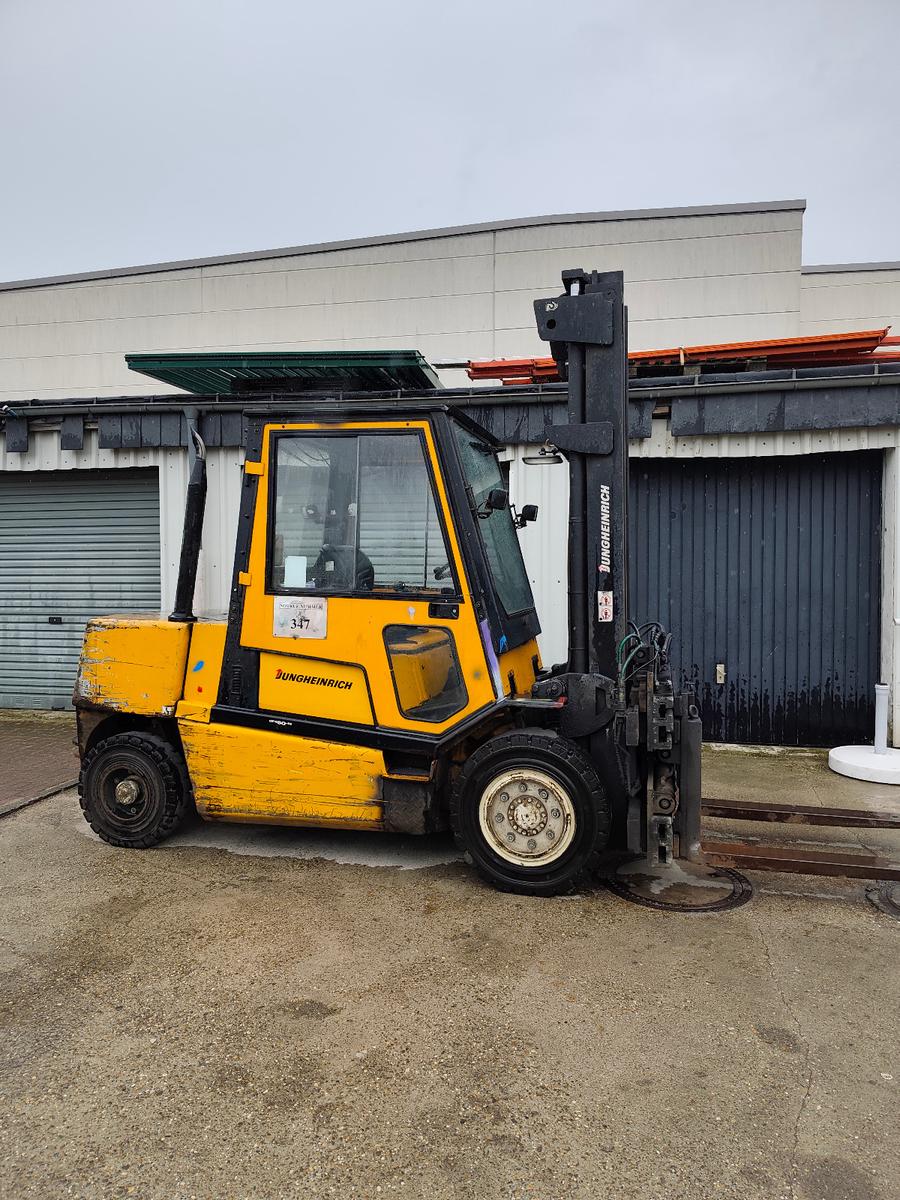 Jungheinrich DFG 50 5 fach Hydraulik Seitensch., Zinkenverst.