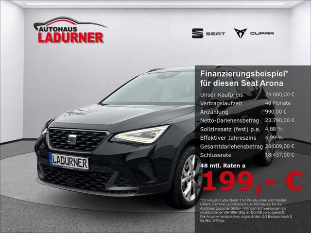 Arona FR 1.0 TSI *Navi+LED+Full Link+Xl Assist. 