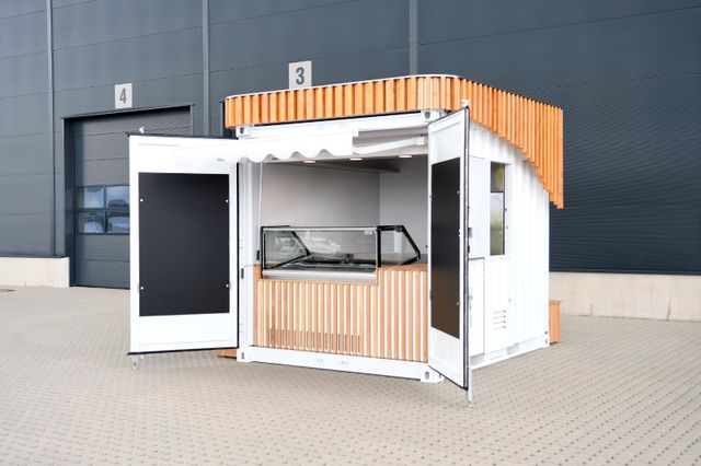 ROKA Seecontainer 10' - Eisverkauf