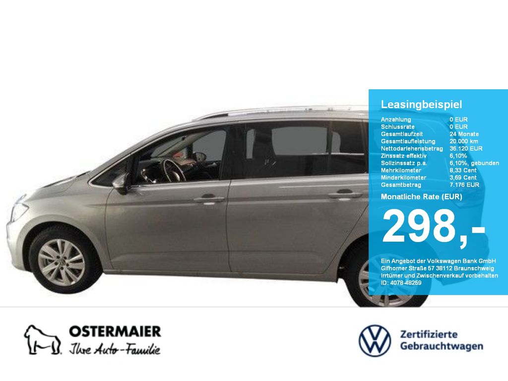 Volkswagen Touran HIGHLINE 2.0TDI 150PS DSG ACC.5J-G.AHK.KA