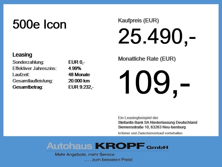 Fiat 500e - Bild 4