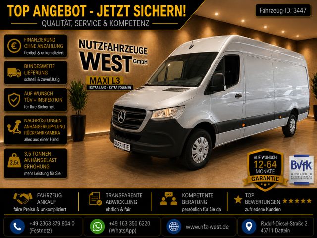 MERCEDES-BENZ Sprinter 316 CDI Maxi H+L*AHK=3,5T*1.HD