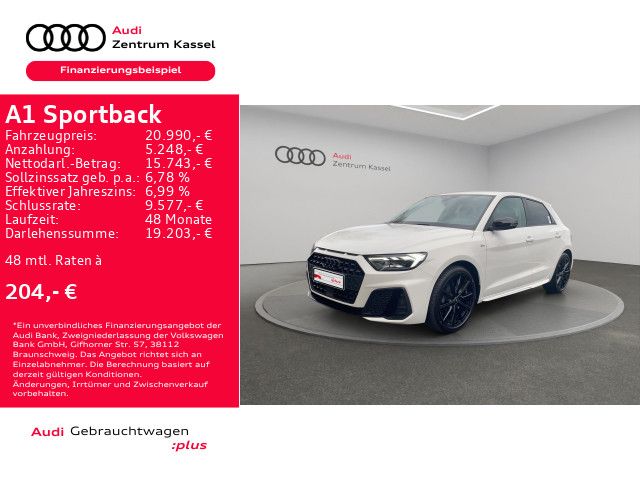 Audi A1 Sportback 25 TFSI S line LED B&O Carplay PDC+