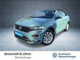 Volkswagen T-Roc Cabriolet R-Line 1.5 TSI AHK/LED/Nav/Kam/A - mit Benzin-Antrieb: Grün, Cabrio