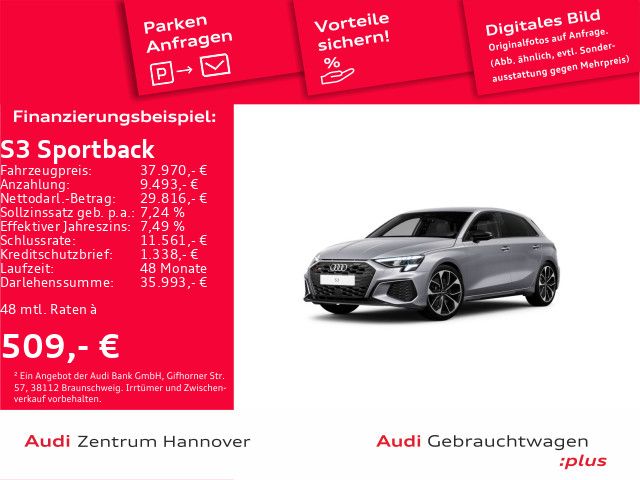 Audi S3 Sportback 2.0 TFSI quattro virtual LED DAB Ph