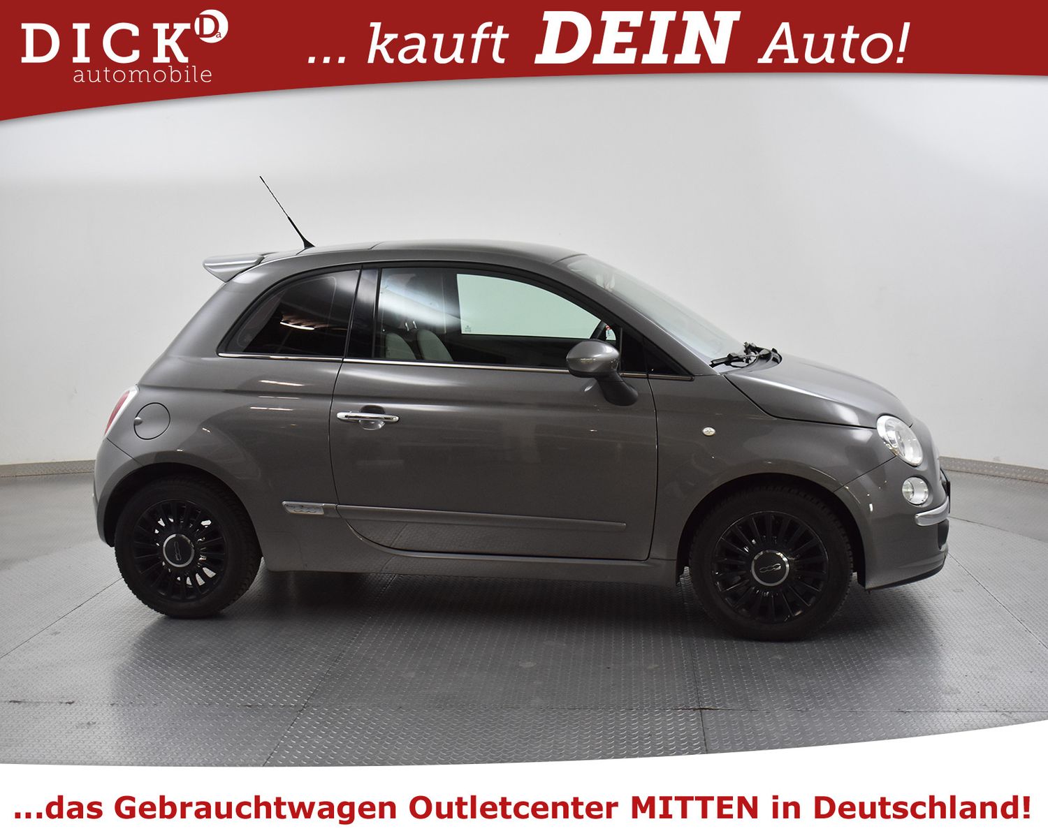 FIAT 500 1.2 Lounge 1-HAND+TOP ZUSTAND+PANO+KLIMA+TÜV - Image 2
