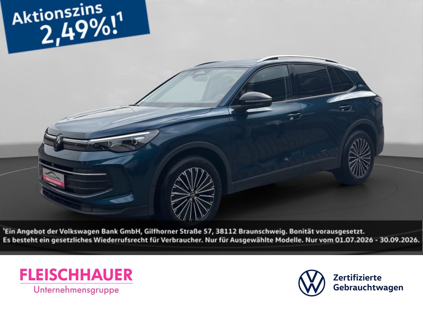 Volkswagen Tiguan 1.5 eTSI DSG GOAL Klima AHK RFK 18'' LED foto 1