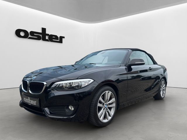 BMW 218i Cabrio Advantage| Aut.|Leder|SH|HIFI|Kamera